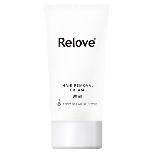 Relove 瞬淨Ku溜零毛髮霜 80ml × 1條