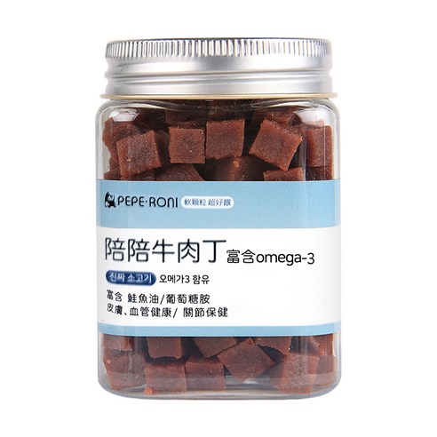 陪陪肉肉 狗零食 牛肉丁